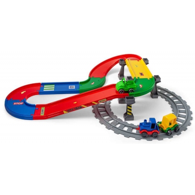 Play Tracks Railway Droga i Kolejka 51530 Wader
