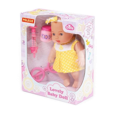 Lalka Bobas "Świetny" 24cm + Zestaw Lekarz 3 elem. w pudełku 78308 Wader-Polesie