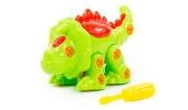 Klocki-Dinozaur "Triceratops" 32 elem. w woreczku 76717 Wader-Polesie