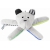 Szumiący Miś Sensoryczny Z Czujnikiem Płaczu Cytrynowy Whisbear