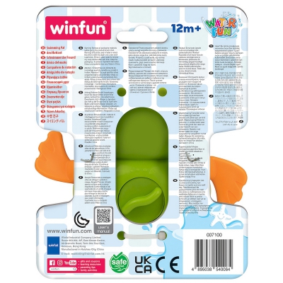 Nakręcana Żabka do kąpieli 007100 Smily Play / Winfun