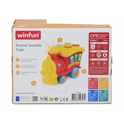 Ciągacz Lokomotywa Czu Czu 000677 Winfun / Smily Play