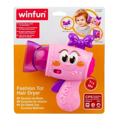 Grzechotka Suszarka z Dźwiękiem i Światłem 000765 Smily Play / Winfun