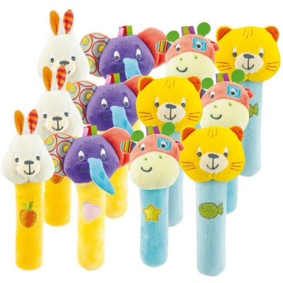 Miękka Grzechotka Piszczek 900029 Winfun / Smily Play