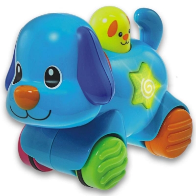 Zwierzaki Naciśnij i Jedź PIESEK 000733 Winfun / Smily Play