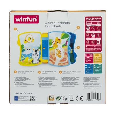 Interaktywna Książeczka Dżungla 000746 Smily Play / Winfun