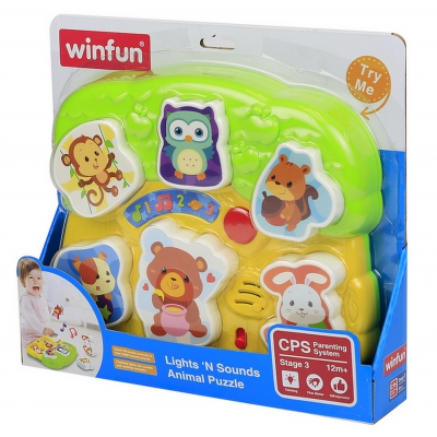 Zwierzaczkowe Puzzle 000771 Winfun / Smily Play