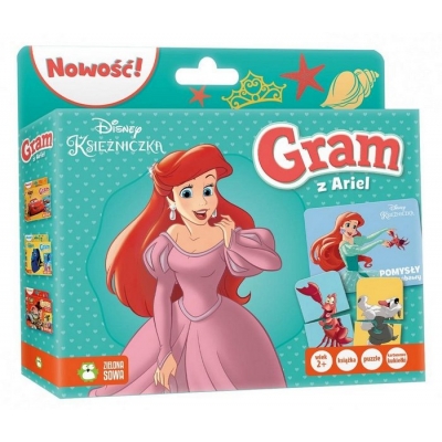 Książka z Grą.Ariel. Gram z Disneyem. / Zielona Sowa