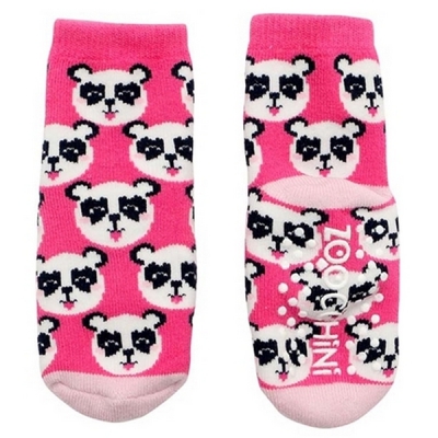 Zoocchini Skarpetki Antypoślizgowe 3 Pary Panda 0-24m